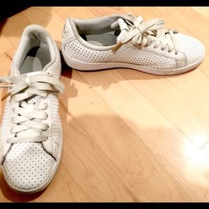 Women Puma white sneakers size 7